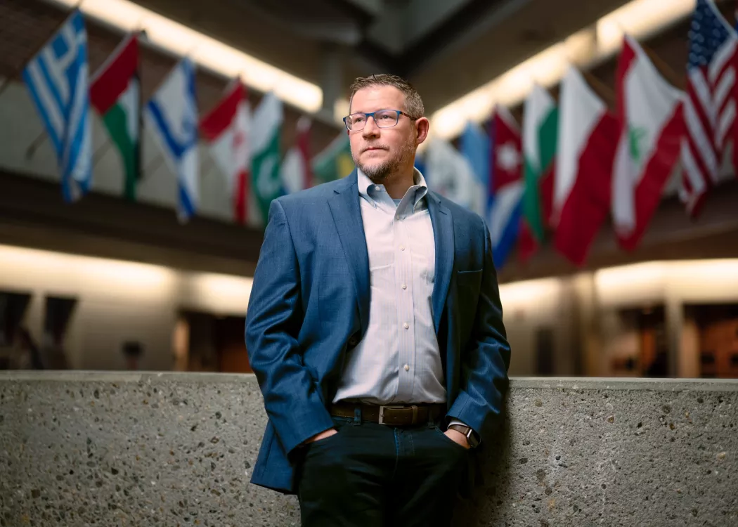 CEHD professor Brad Shuck