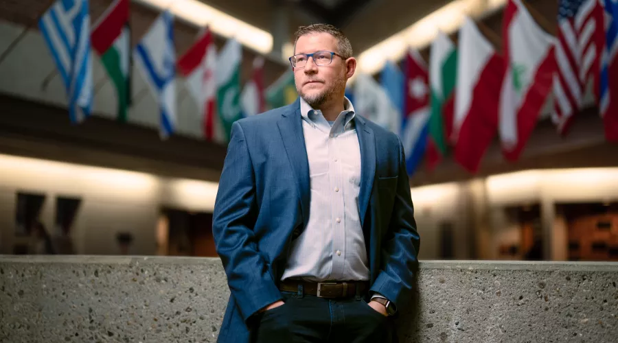 CEHD professor Brad Shuck